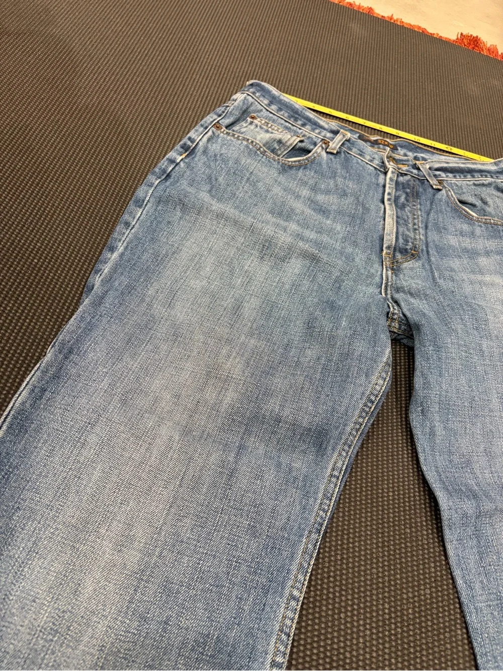 Vintage J. Crew Relaxed Straight Made in USA Denim Jeans